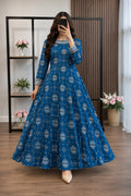 Blue Print Frock