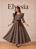 Cheeta Print Frock