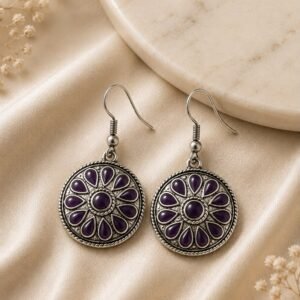 Black earrings